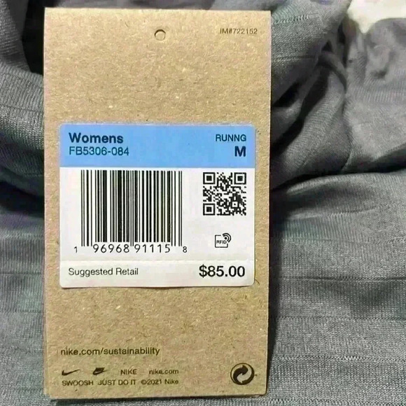 Nike Therma-FIT Swift Element Women's Turtleneck Running Top. Size Medium - Picture 7 of 12